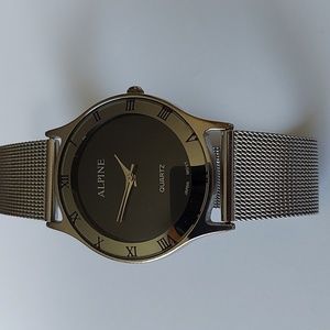 Alpine Quartz Men Wrist Watch